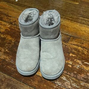 UGG Gray Ankle Boots